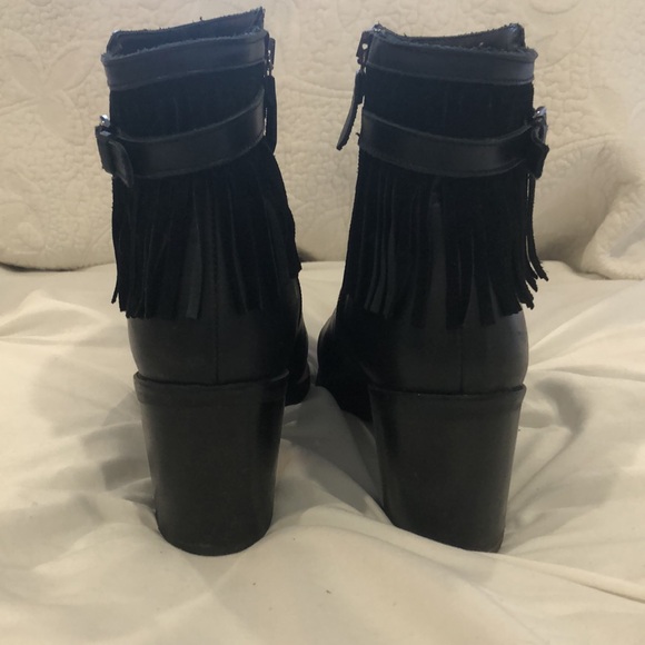 Barbara Barbieri size 40 (9) black leather booties. - Picture 3 of 10